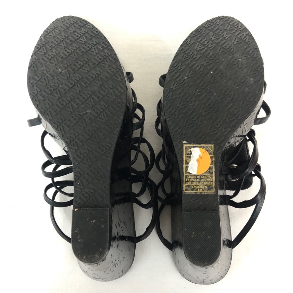 White House black market platform wedge heel 8 - Picture 3 of 8
